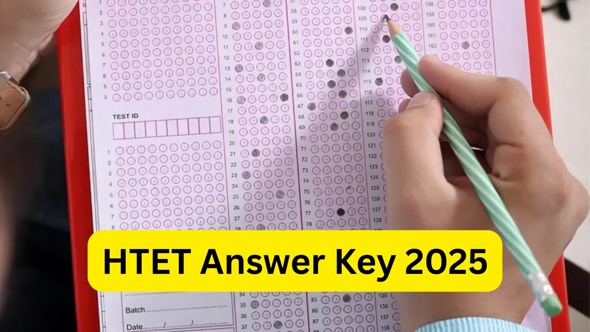 Haryana Teacher Eligibility Test (HTET) December 2024 Exam Answer Key 2025 Released, Check Now