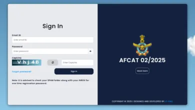 Indian Airforce AFCAT 02/2025 Exam Date and Admit Card Released, Download Now
