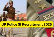 UP Police Sub Inspector (SI) Recruitment 2025 Notification Released for 4543 Posts, Apply Online