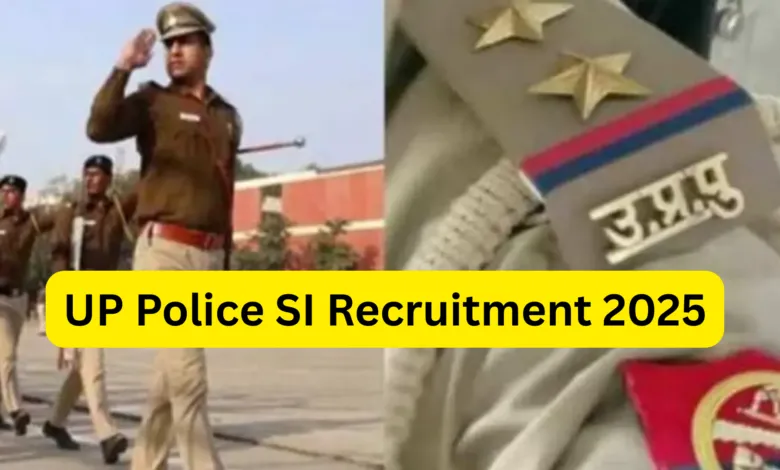 UP Police Sub Inspector (SI) Recruitment 2025 Notification Released for 4543 Posts, Apply Online