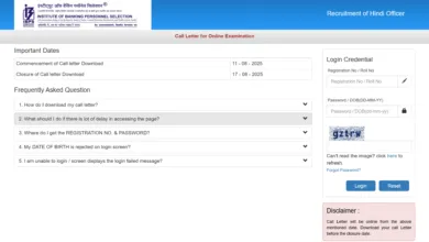 IBPS Hindi Officer Exam Admit Card 2025 Released, Download Now