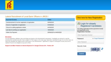 Punjab and Sind Bank Local Bank Officers (LBO) Recruitment 2025 Notification Released and Apply Online for 750 Posts