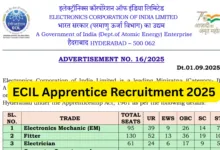 ECIL Apprentice Recruitment 2025 Notification Released and Apply Online for 412 Posts
