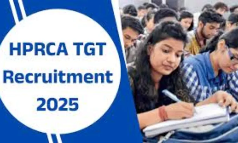 HPRCA TGT Recruitment 2025 Notification Released and Apply Online for 937 Posts