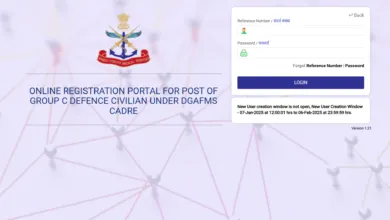 DGAFMS Group C Exam Result 2025 Released for 113 Various Posts, Check Now