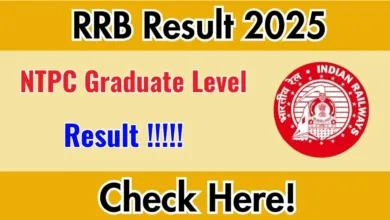 Railway RRB NTPC (Graduate Level) Exam Result 2025 Released, Check Now