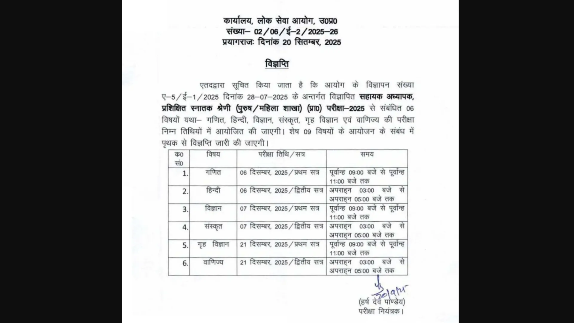 UPPSC Trained Graduate Teachers (TGT) Exam Date and Admit Card 2025 Released for 7466 Posts, Check Now