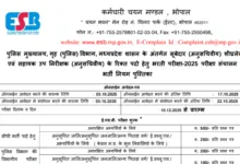 MP Police ASI and Subedar Recruitment 2025 Notification Released for 500 Posts, Apply Online