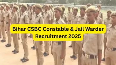Bihar CSBC Constable & Jail Warder Recruitment 2025 Notification Released for 4128 Posts, Apply Online
