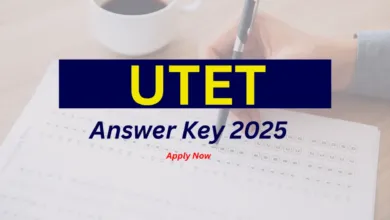 Uttarakhand Teacher Eligibility Test (UTET) Exam Answer Key 2025 Released, Download Now
