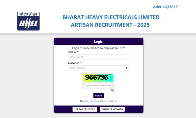 BHEL Artisan Exam Date and Admit Card 2025 Released for 515 Posts, Check Now