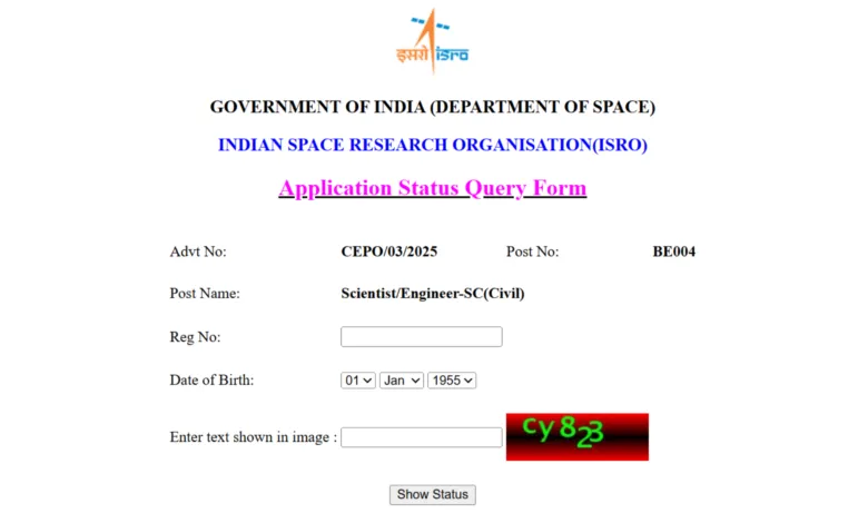 ISRO Scientist/Engineer Exam Date and Admit Card 2025 Released for 39 Posts, Check Now