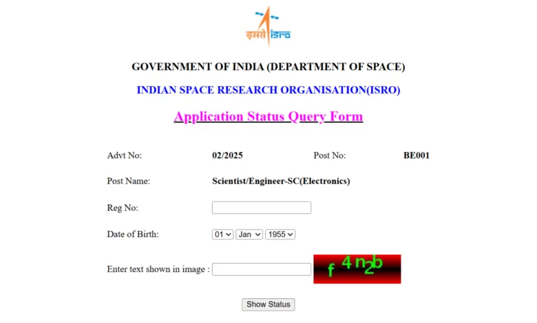 ISRO Scientist/Engineer Exam Date and Admit Card 2025 Released for 320 Posts, Check Now
