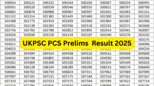 UKPSC PCS Result 2025 Released, Download Merit List & Cutoff PDF