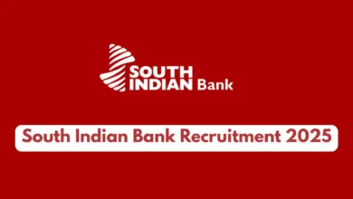 South Indian Bank Junior Officer Recruitment 2025 Notification Released and Apply Online