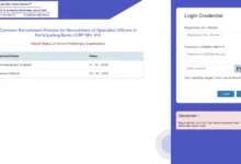 IBPS Specialist Officer (SO) 15th Result 2025 Released for 1007 Posts, Check Now