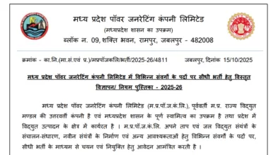 MPPGCL Recruitment 2025 Notification Released and Apply Online for 131 Various Posts
