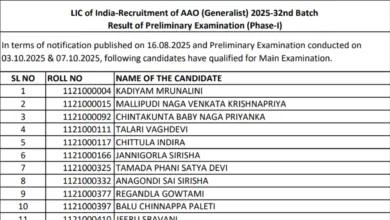 LIC AAO Generalist (350 Posts) Exam Result 2025 Released, Download PDF