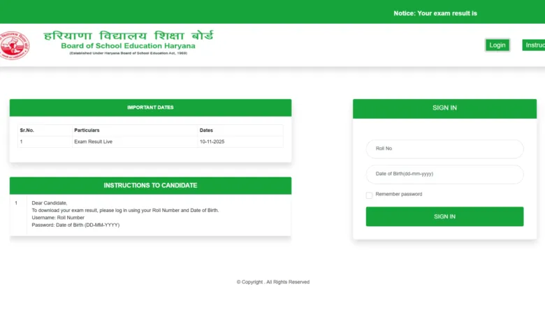 Haryana Teacher Eligibility Test (HTET) December 2024 Result 2025 Released, Check From This Link