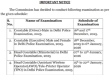 Delhi Police Constable (Driver-737 Posts) Exam Date & Admit Card 2025 Released, Check Now