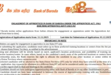 Bank of Baroda Apprentice Recruitment 2025 Notification Released and Apply Online for 2700 Posts