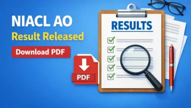 NIACL Administrative Officer (550 Posts) Result 2025 Released, Download PDF