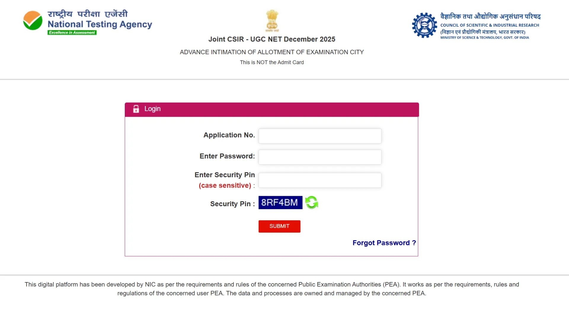 NTA CSIR UGC NET December 2025 Exam Date & Admit Card Released, Check Now