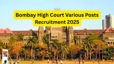 Bombay High Court Recruitment 2025 Notification Released for 2381 Various Posts, Apply Online