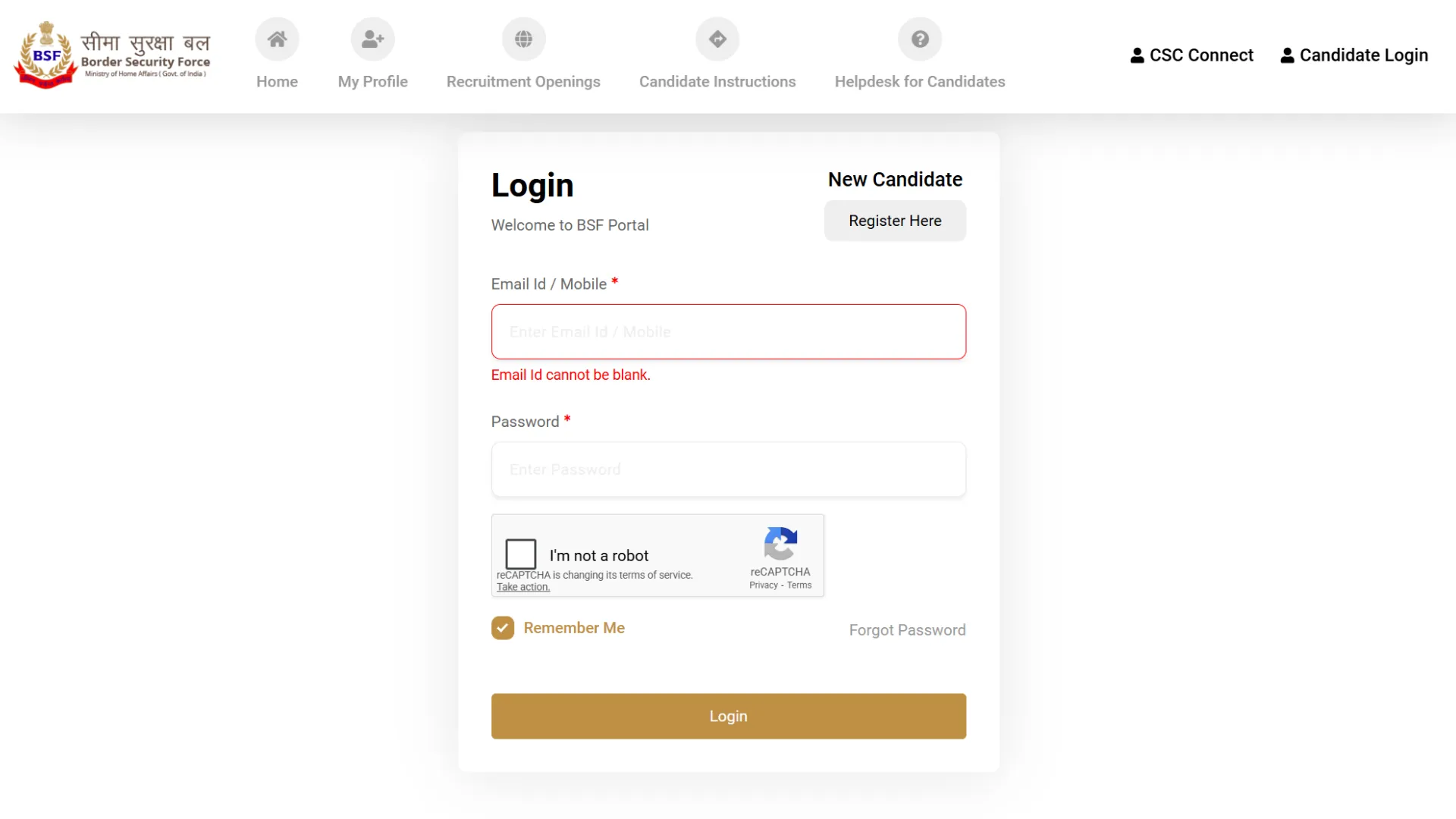 BSF Constable Tradesmen (3588 Posts) Exam Date & Admit Card 2025 Released, Check Now