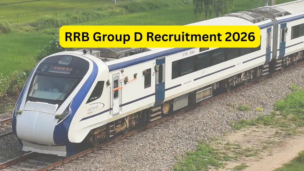 Railway RRB Group D Recruitment 2026 Notification Released for 22000 Posts, Apply Online