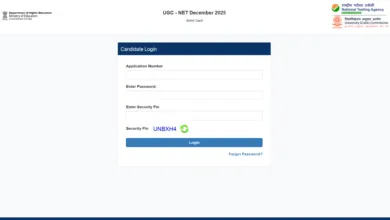 NTA UGC NET December 2025 Exam Date & Admit Card Released, Check Now