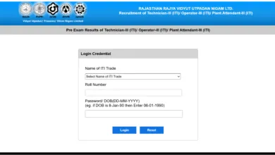 Rajasthan RVUNL Technician, Operator and Plant Attendant (2163 Posts) Exam Result 2026 Released, Check Now
