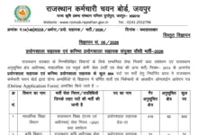 Rajasthan RSSB Lab Assistant Recruitment 2026 Notification Released for 804 Posts, Apply Online