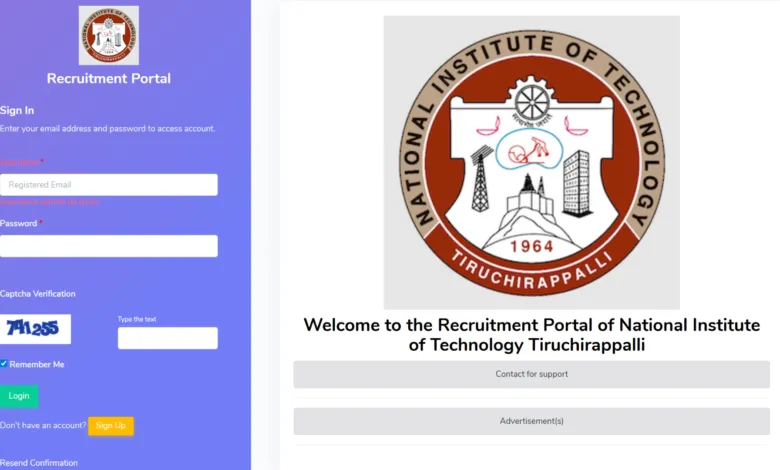 NIT Ministerial Non-Teaching Recruitment 2026 Notification Released & Apply Online