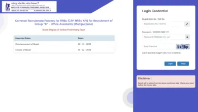 IBPS RRB XIV Officer & Office Assistant (13301 Posts) Result 2025 Released, Check From This Link