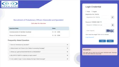 ECGC Probationary Officer (30 Posts) Admit Card 2026 Released, Download Now