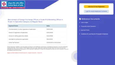 Central Bank of India Recruitment 2026 Apply Online for 350 Marketing & Foreign Exchange Officer Posts