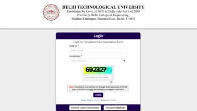 Delhi DTU Non Teaching (66 Posts) Exam Date & Admit Card 2025 Released, Check Now