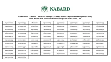 NABARD Grade A (Assistant Manager-91 Posts) Result 2026 Released, Download PDF