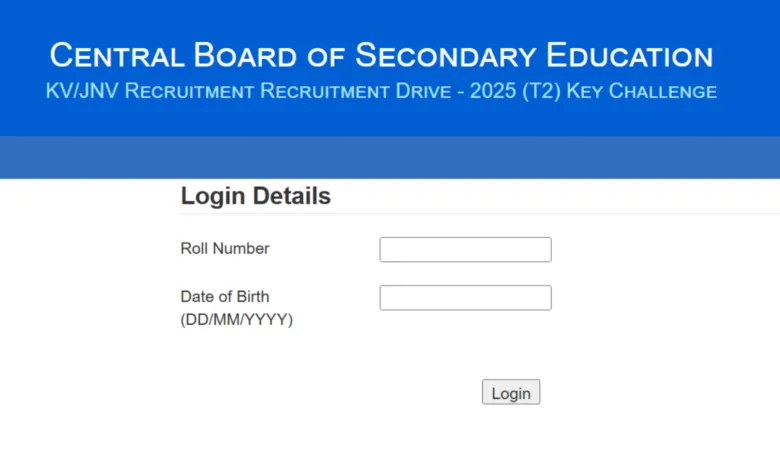 KVS and NVS Teaching & Non-Teaching (15762 Posts) Answer Key 2026 Released, Check From This Link