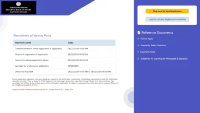 RBI Non-CSG Legal Officer, Manager, Assistant Manager Recruitment 2026 Notification Released & Apply Online for 21 Posts