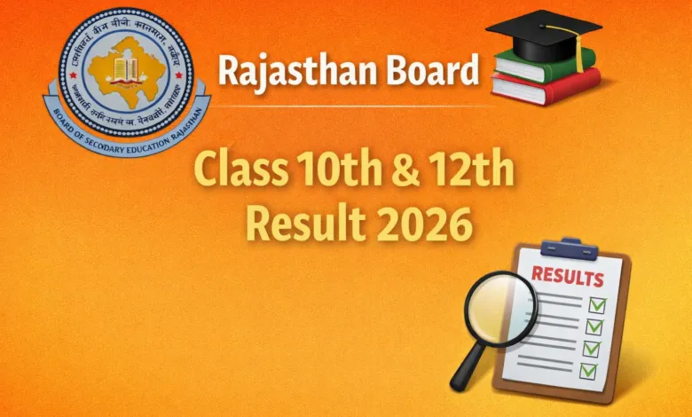 Rajasthan Board RBSE Class 5th & 8th Result 2026 Released, Check From This Link