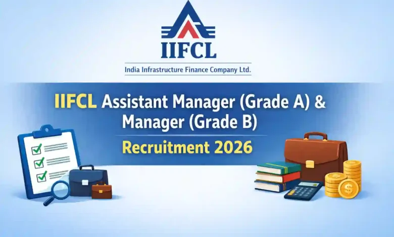 IIFCL Assistant Manager (Grade A) & Manager (Grade B) Recruitment 2026 Notification Released and Apply Online