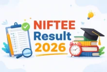 NIFTEE 2026 Exam Result Released, Check Score Card from Direct Link