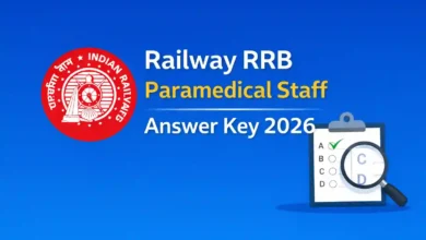 Railway RRB Paramedical Staff (434 posts) Answer Key 2026 Released, Check Now