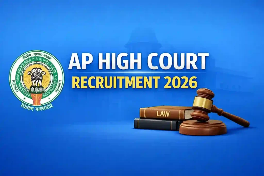 Andhra Pradesh High Court (APHC) Recruitment 2026 Notification Released for 300 Various Posts, Apply Online
