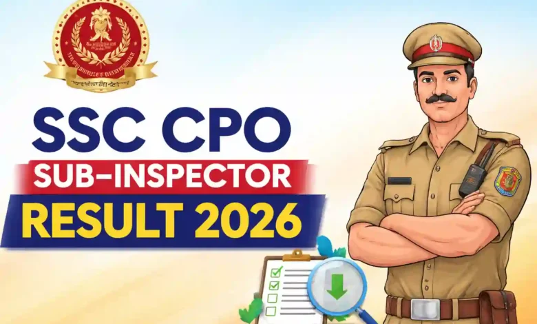 SSC CPO Sub-Inspector (3073 Posts) Result 2026 Released, Download Merit List & Cut-Off PDF