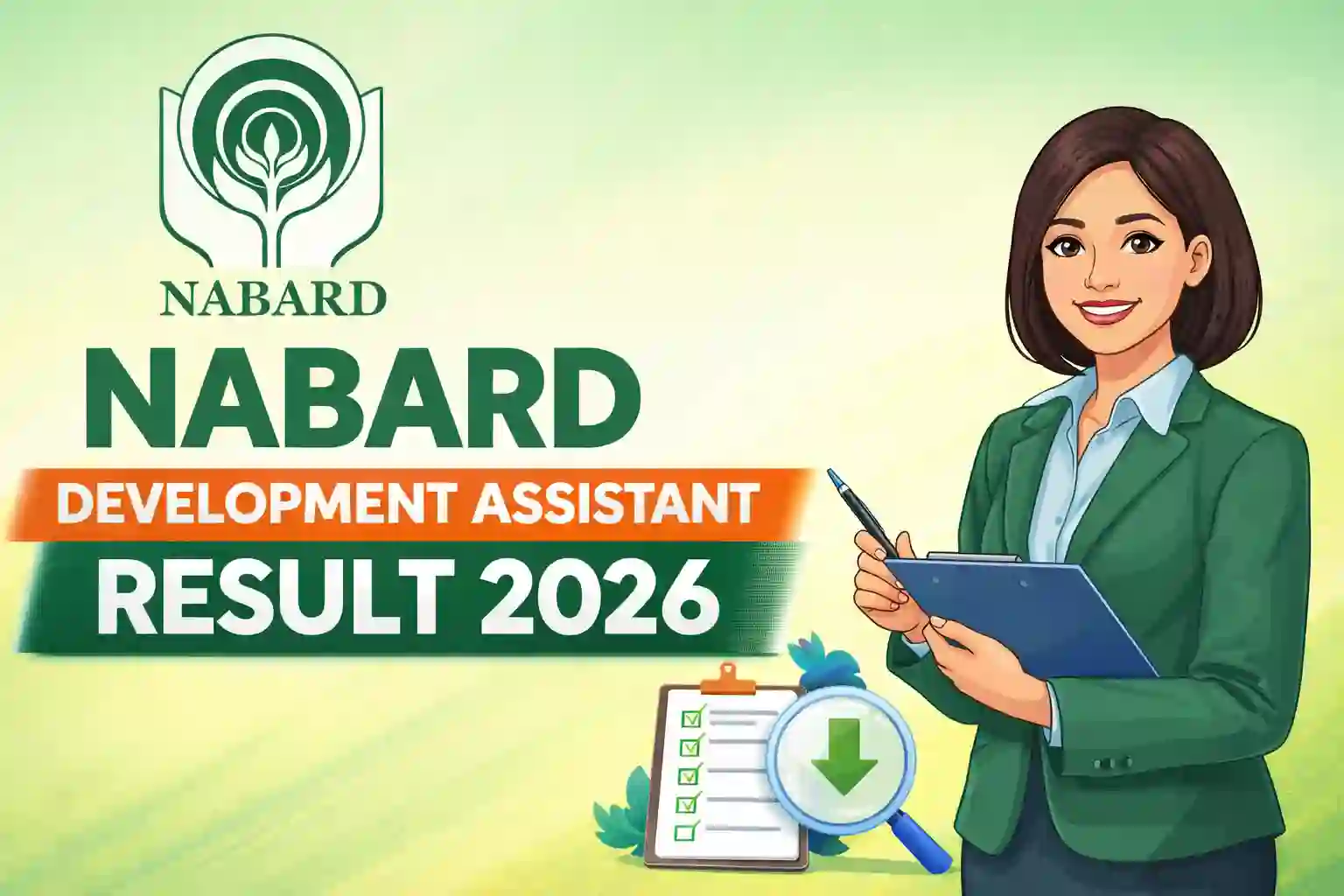 Development Assis NABARD Development Assistant (162 Posts) Result 2026 Released, Download ...