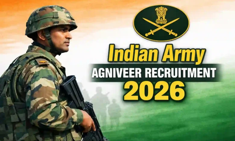 Indian Army Agniveer Recruitment 2026 Notification Released For 25000+ Posts, Apply Online