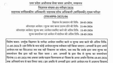 UPSSSC Assistant Statistical Officer (ASO) and Assistant Research Officer (ARO) Recruitment 2026 Notification Released & Apply Online for 929 Posts